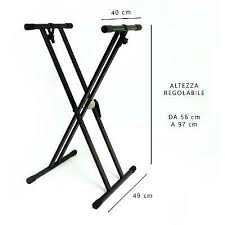 STAND PER TASTIERA DOPPIO TELAIO