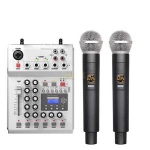 MIXER AUDIO DESIGN  PAMX2.12/2UHF CON 2 RADIO MICROFONI