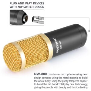 MICROFONO CONDESATORE NEWEER  NW800