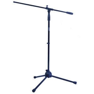 ASTA MICROFONICA IN ACCIAIO TUBOLARE. BA SE IN NYLON CARICATO MSZZ081