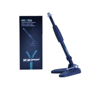 SUPPORTO MICROFONICO DA TAVOLO PROFESSIONALE BASE FONOASSORBENTE