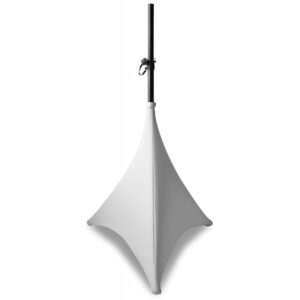 BeamZ LSS07W Speaker stand cover white 70cm