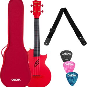 UKULELE CARBON CASHA RED 2258