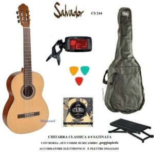 CHITARRA CLASSICA SALVADOR SATINATA CS-244