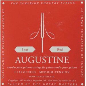 MUTA CHITARRA CLASSICA AGUSTINE CONECERT RED