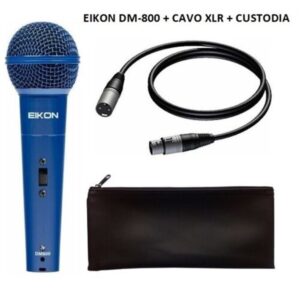 MICROFONO EIKON DM800BL