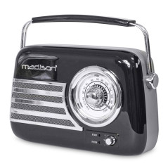 RADIO MADISON  VINTAGE NERO