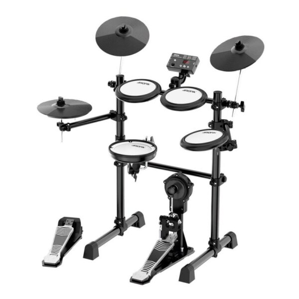 BATTERIA ELETTRONICA AROMA TDX-16  5 PEZZI CON MODULO SONORO E RACK DI MONTAGGIO