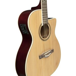 CHITARRA ACUSTICA AMPL. J.RODRIGO 4/4 (NATURAL) -ACADEMY-