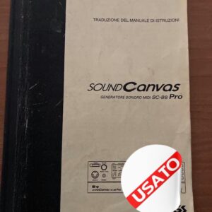 MANUALE D'USO SOUND CANVANS SC-88  PRO ROLAND