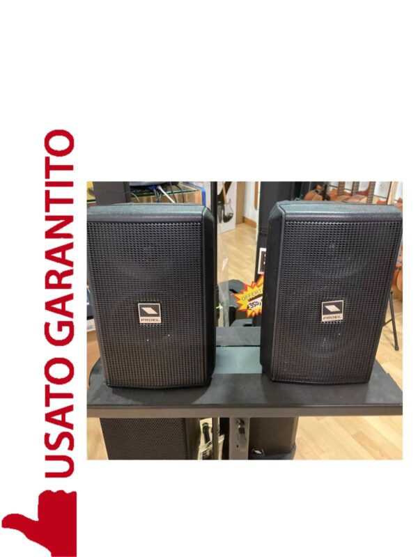 CASSE PROEL Flash 5A V2 CASSA ATTIVA 5"/1" 2 VIE 100W COPPIA