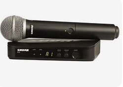 RADIO MICROFONO SHURE BLX24E-PG58-M17 WIRELESS PROFESSIONALE A GELATO