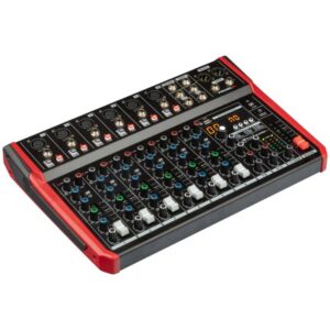 MIXER PLAYMIX10
Mixer 10 ingr. Bluetooth, lettore MP3, Registrazione stereo USB