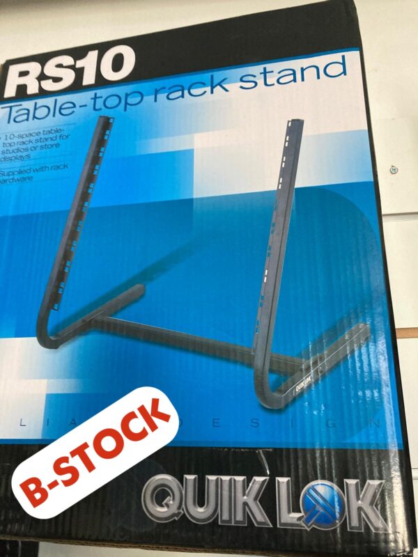 Supporto Da Tavolo Per 10 UNITA' Rack 19" Quik LOK RS10 b-stock