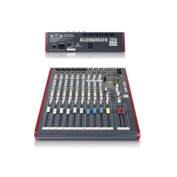 MIXER Allen & Heath ZED-12FX multiuso con FX x suono e registrazione dal vivo