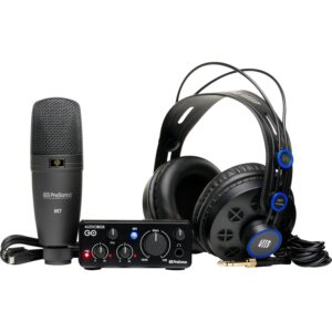 PRESONUS Audiobox Go Pacchetto Completo per Registrazione