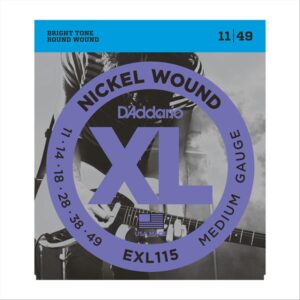 Muta per Chitarra Elettrica 11/49 Medium D'addario